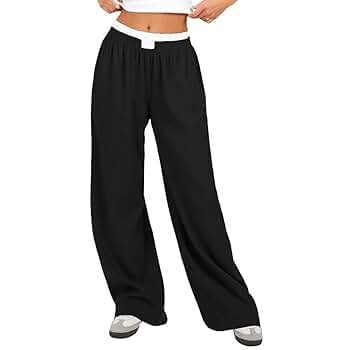 新品　sunsea 20ss pajama stripe wide pants ONLYSTORY Women Pants Wide Leg Pajama Boxer Pants Elastic
